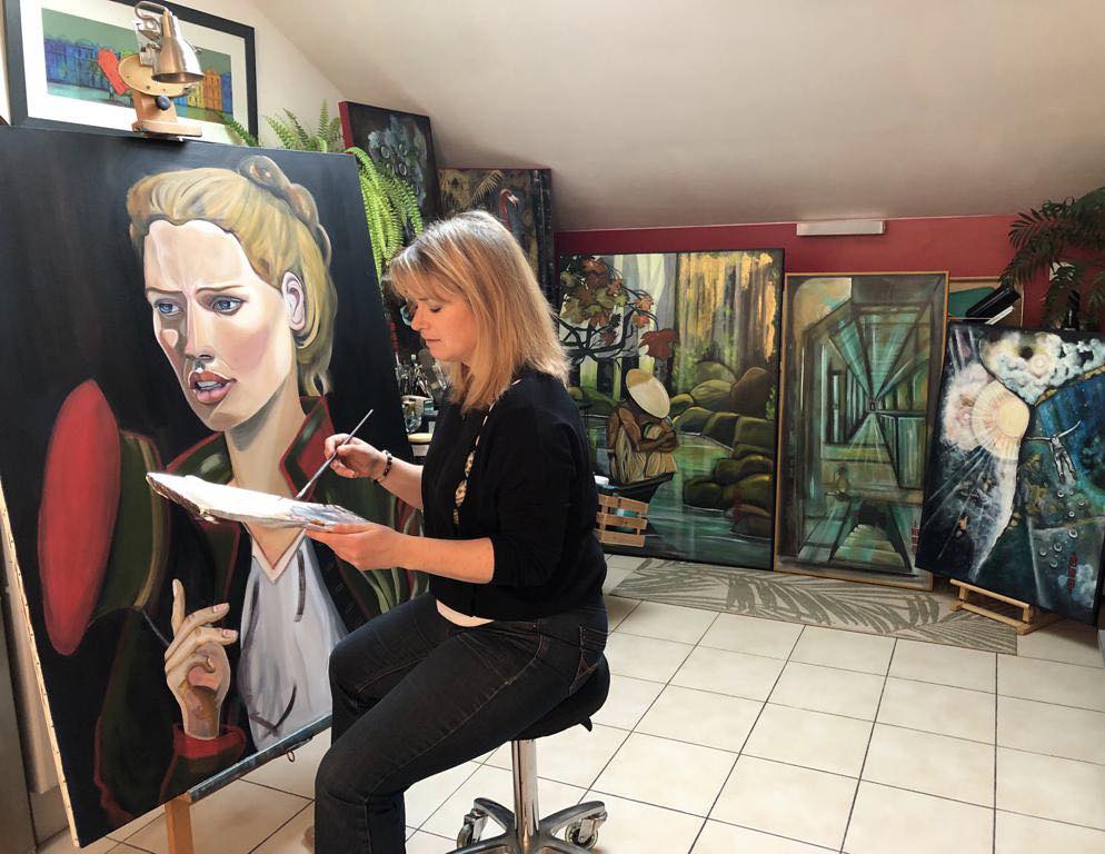 atelier severine gallois artiste peintre annecy haute savoie